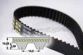 S14M - Teilung 14 mm S14M - 40 mm Breite